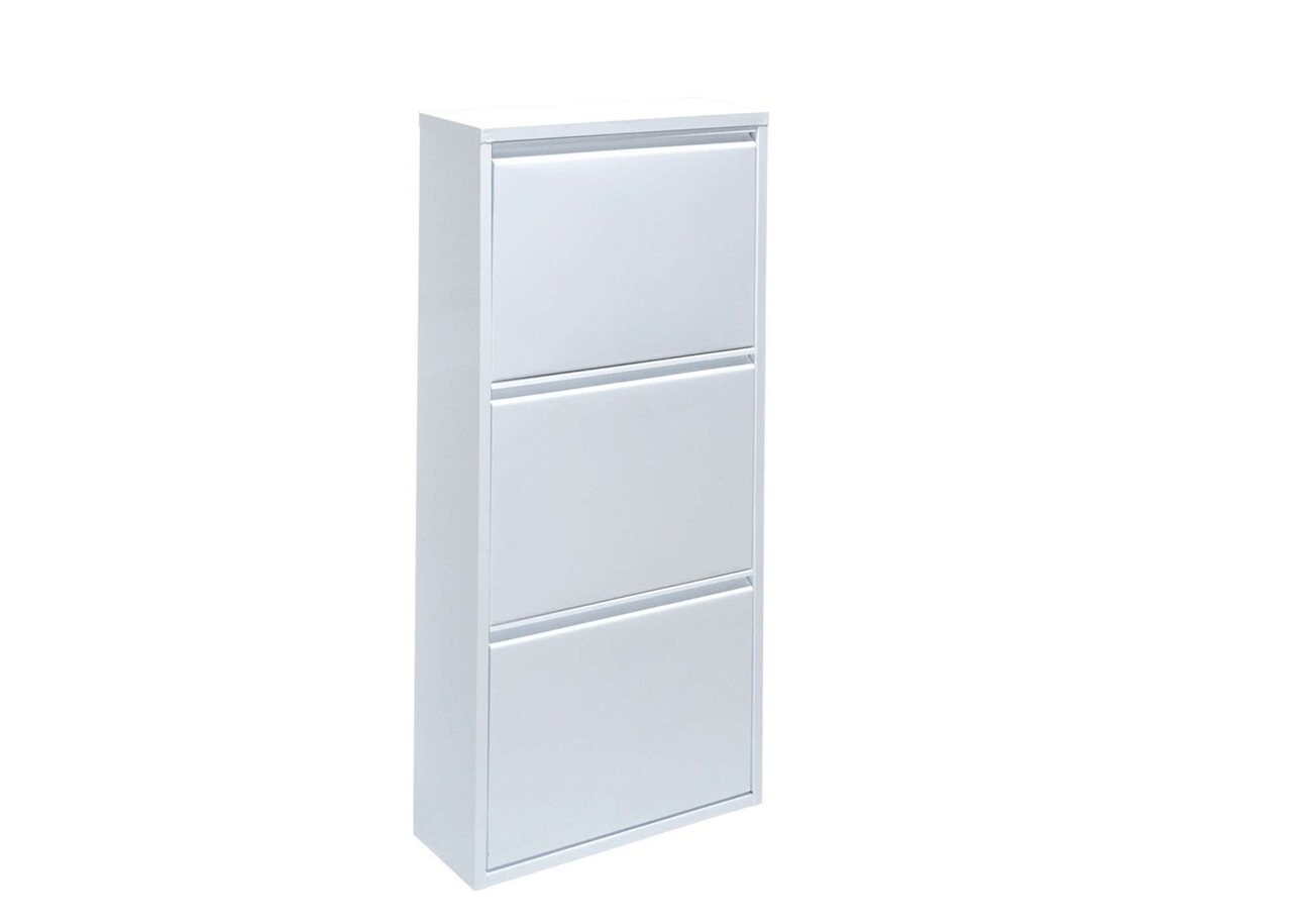 Pantofar, Hanah Home, Torino 3, 50x104x15 cm, Metal, Alb - imagine 4